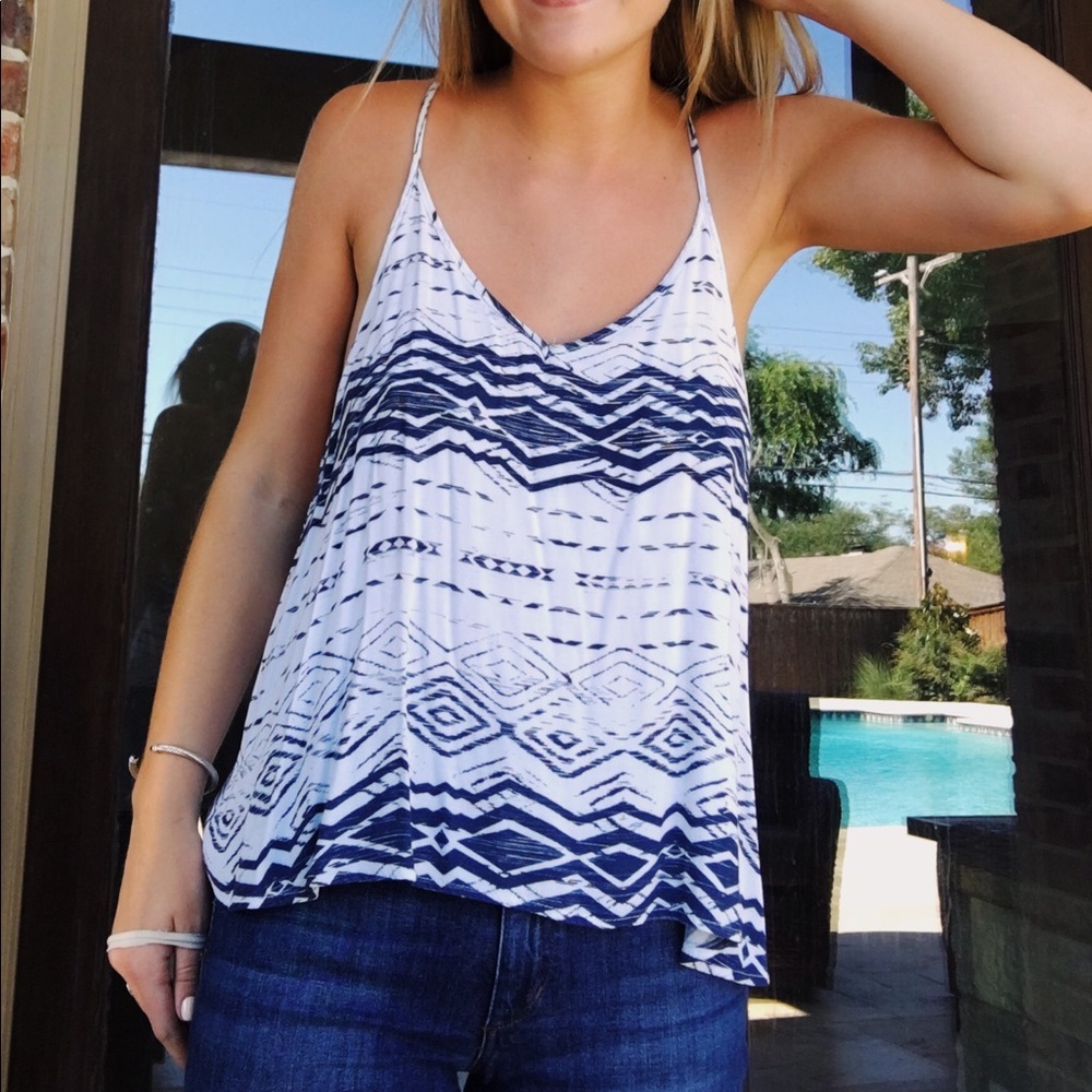 Blue Life Tank Top